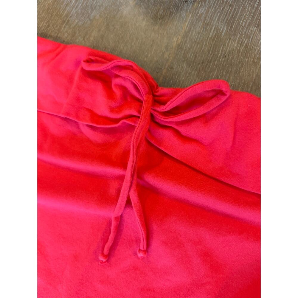WILD FABLE Red Strapless Cotton/Spandex Summer Mini Dress XL - Picture 3 of 8